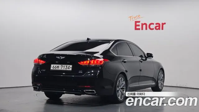 Genesis G80 2018 Черный из Кореи, фото 3