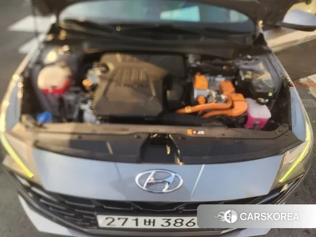 Hyundai Avante Hybrid (CN7) 2020 Серый из Кореи, фото 3