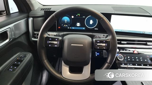 Hyundai Santa Fe (MX5) 2023 Небесно-голубой из Кореи, фото 3