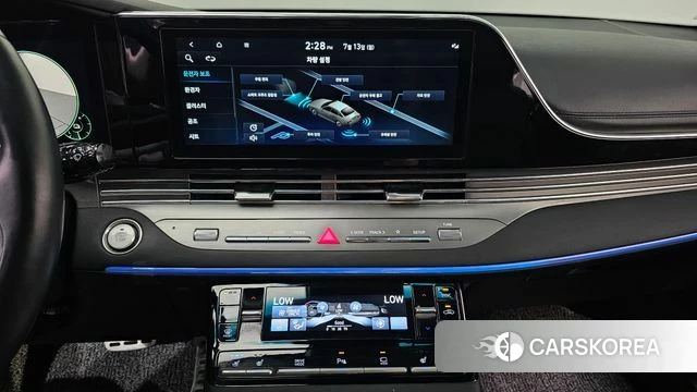 Hyundai The New Grandeur IG Hybrid 2022 Черный из Кореи, фото 3