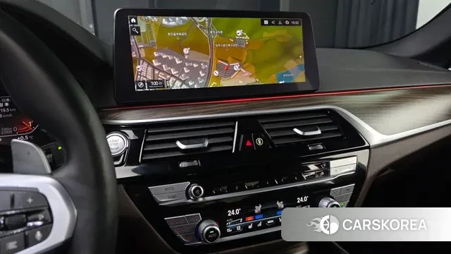 BMW 5 Series (G30) 2021 Синий из Кореи, фото 3