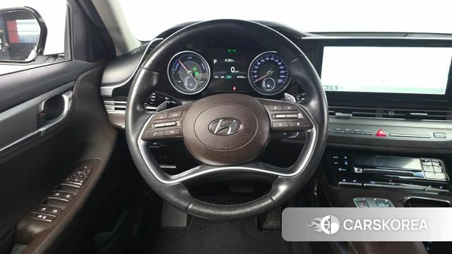 Hyundai The New Grandeur IG Hybrid 2021 Белый из Кореи, фото 3