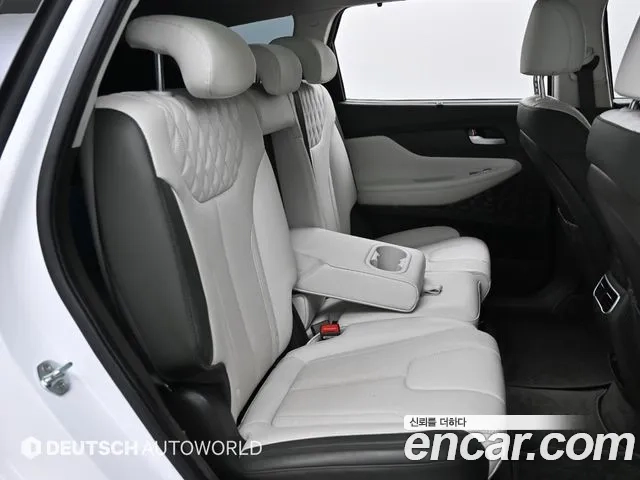 Hyundai The New Santa Fe 2021 Белый из Кореи, фото 3