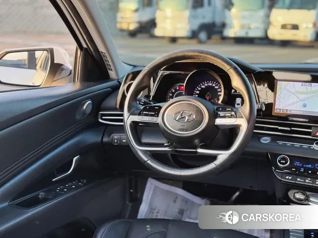 Hyundai Avante (CN7) 2020 Белый из Кореи, фото 3