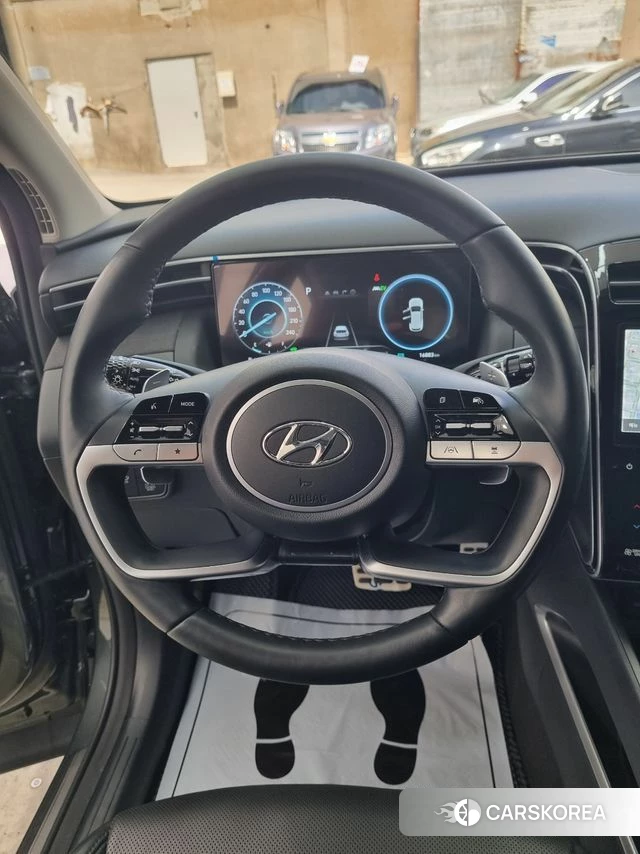 Hyundai Tucson Hybrid (NX4) 2021 Серый из Кореи, фото 3