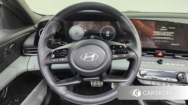 Hyundai The New Avante (CN7) 2023 Белый из Кореи, фото 3