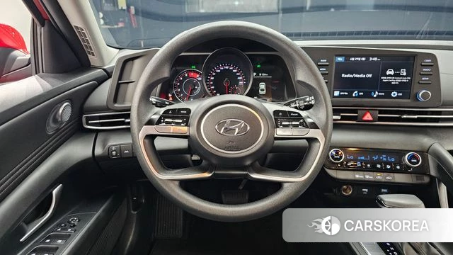 Hyundai Avante (CN7) 2023 Красный из Кореи, фото 3