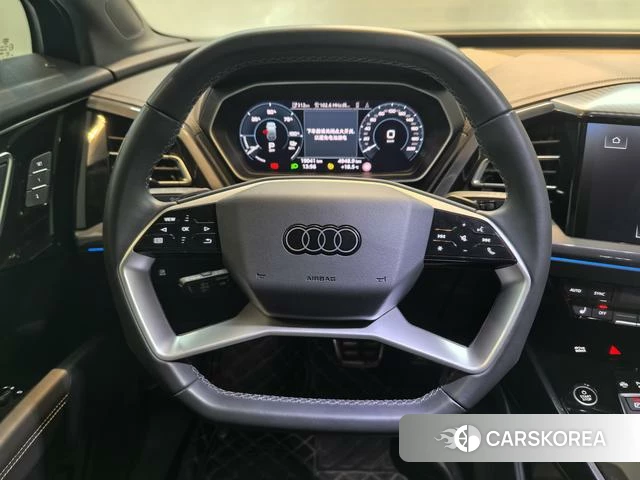 Audi Q4 e-tron 2025 Синий из Китая, фото 3