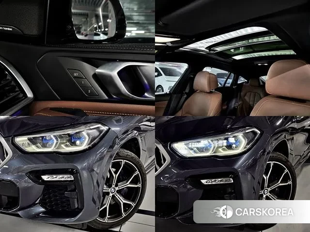 BMW X6 (G06) 2021 Серый из Кореи, фото 3