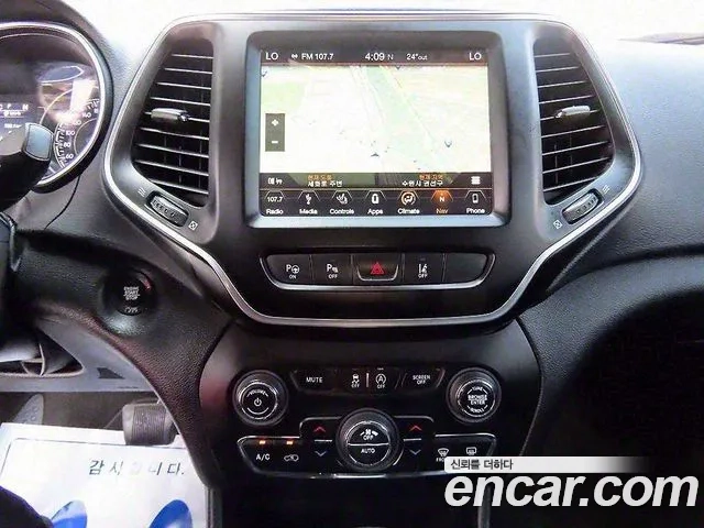 Jeep Cherokee (KL) 2018 Красный из Кореи, фото 3