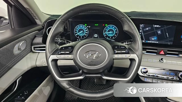 Hyundai Avante (CN7) 2020 Белый из Кореи, фото 3