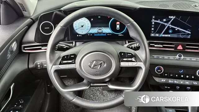 Hyundai Avante (CN7) 2022 Белый из Кореи, фото 3