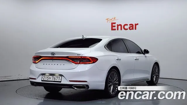 Hyundai Grandeur IG 2019 Белый из Кореи, фото 3