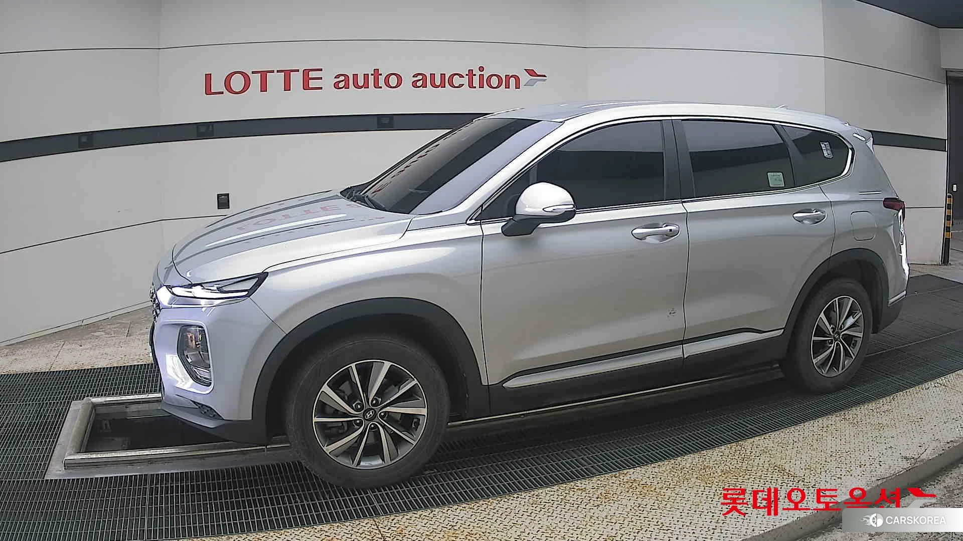 Hyundai Santa Fe 2020 Typhoon Silver из Кореи, фото 3