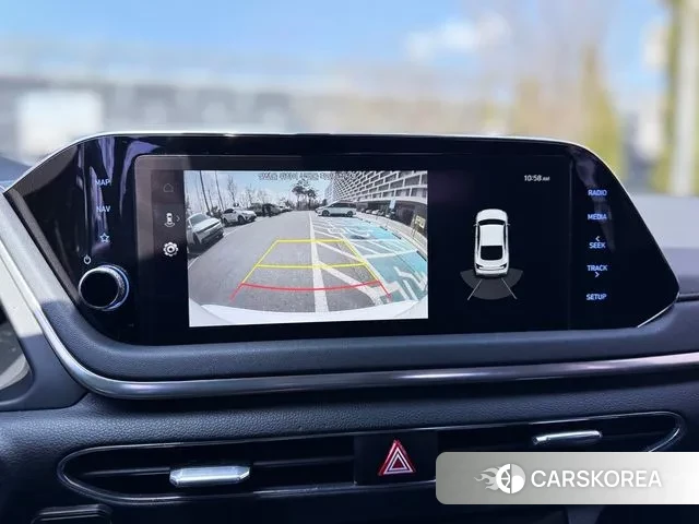 Hyundai Sonata Hybrid (DN8) 2021 Белый из Кореи, фото 3