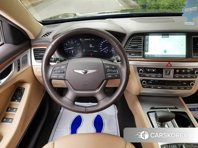 Genesis G80 2018 Синий из Кореи, фото 3