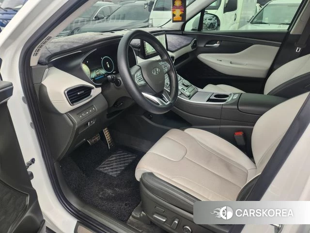 Hyundai The New Santa Fe 2021 Белый из Кореи, фото 3