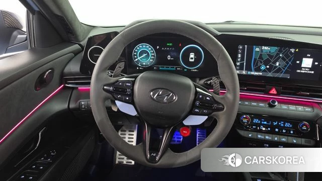 Hyundai Avante (CN7) 2021 Небесно-голубой из Кореи, фото 3