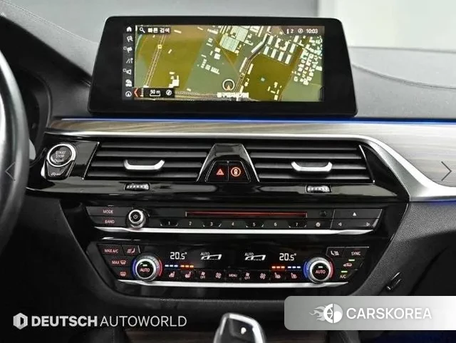 BMW 5 Series (G30) 2018 Черный из Кореи, фото 3