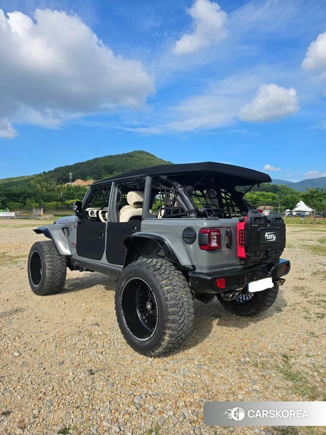 Jeep Wrangler (JL) 2021 Серый из Кореи, фото 3