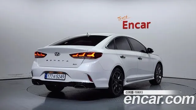Hyundai Sonata New Rise 2019 Белый из Кореи, фото 3