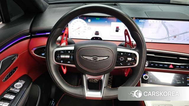 Genesis GV70 2024 Черный из Кореи, фото 3
