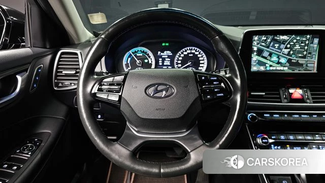 Hyundai Grandeur IG Hybrid 2018 Черный из Кореи, фото 3
