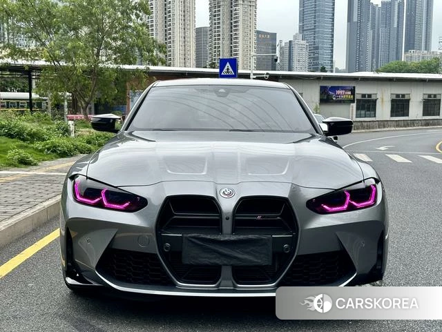 BMW M3 2024 Серебристо-серый из Китая, фото 3