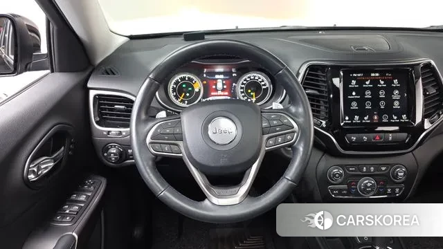 Jeep Cherokee (KL) 2021 Черный из Кореи, фото 3