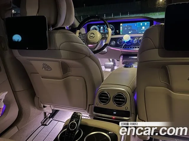 Mercedes-Benz S-Class W222 2018 Темно-зеленый из Кореи, фото 3