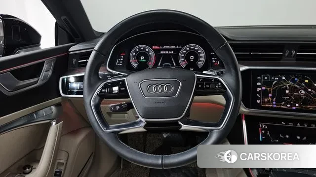 Audi A7 (4K) 2022 Черный из Кореи, фото 3