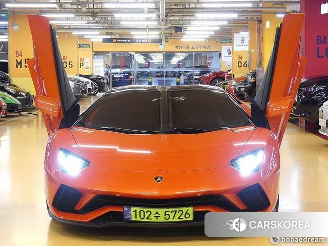 Lamborghini Aventador 2019 Оранжевый из Кореи, фото 3