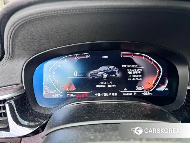 BMW 5 Series (G30) 2020 Черный из Кореи, фото 3