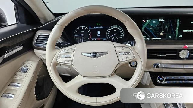 Genesis G90 2019 Темно-зеленый из Кореи, фото 3