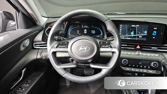 Hyundai The New Avante (CN7) 2023 Черный из Кореи, фото 3