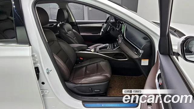 Hyundai The New Grandeur IG Hybrid 2021 Белый из Кореи, фото 3