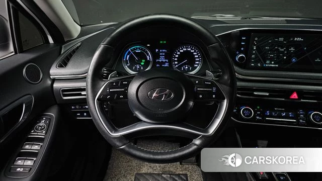 Hyundai Sonata Hybrid (DN8) 2020 Белый из Кореи, фото 3