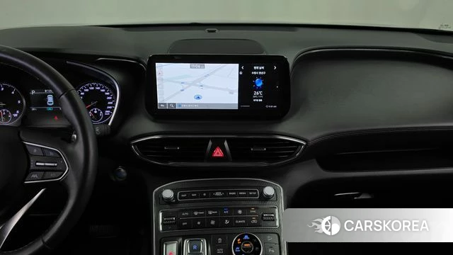 Hyundai The New Santa Fe 2023 Черный из Кореи, фото 3