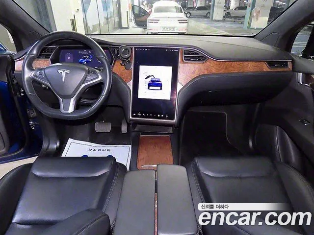 Tesla Model X 2020 Синий из Кореи, фото 3