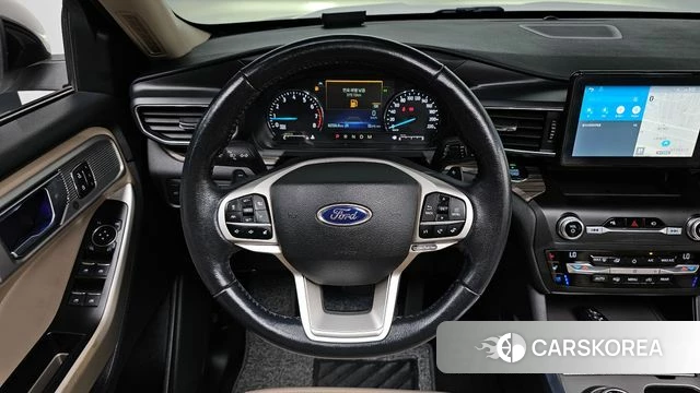 Ford Explorer 6th Generation 2020 Белый из Кореи, фото 3