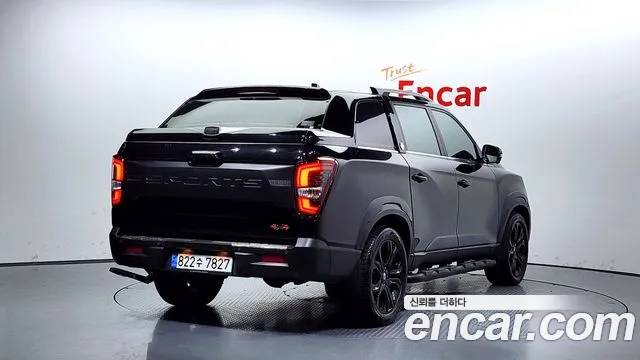 Ssangyong The New Rexton Sport 2022 Черный из Кореи, фото 3