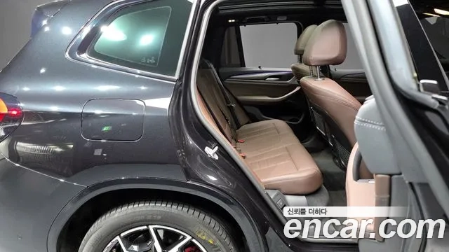 BMW X3 (G01) 2022 Черный из Кореи, фото 3