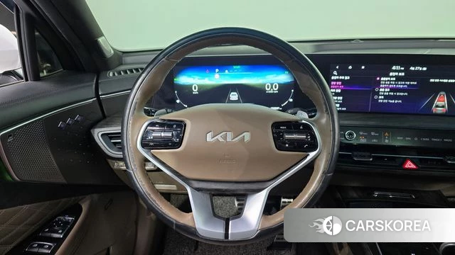 Kia K8 Hybrid 2022 Белый из Кореи, фото 3
