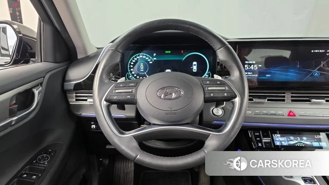 Hyundai The New Grandeur IG Hybrid 2022 Черный из Кореи, фото 3