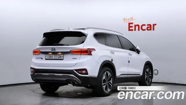 Hyundai Santa Fe TM 2018 Белый из Кореи, фото 3