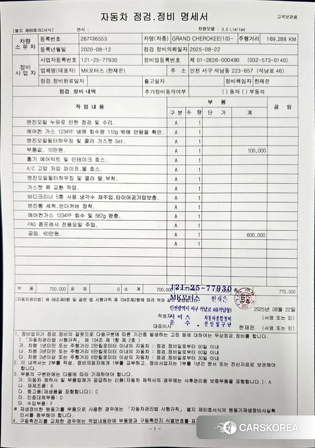 Jeep Grand Cherokee 2020 Серый из Кореи, фото 3