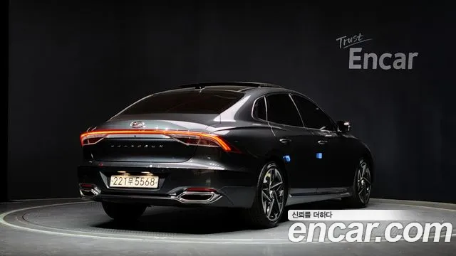 Hyundai The New Grandeur IG 2021 Серый из Кореи, фото 3