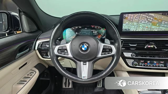 BMW 6 Series GT (G32) 2021 Черный из Кореи, фото 3