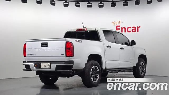 Chevrolet (GM Daewoo) Real New Colorado 2022 Белый из Кореи, фото 3