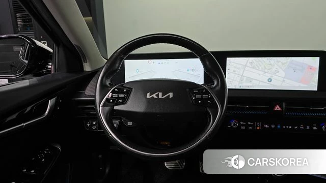 Kia EV6 2021 Синий из Кореи, фото 3